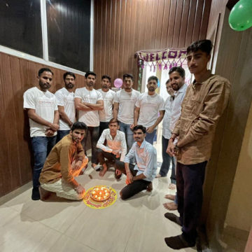 Diwali Celebration at Axis web art