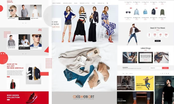 fashion website design & development guide by axis web art