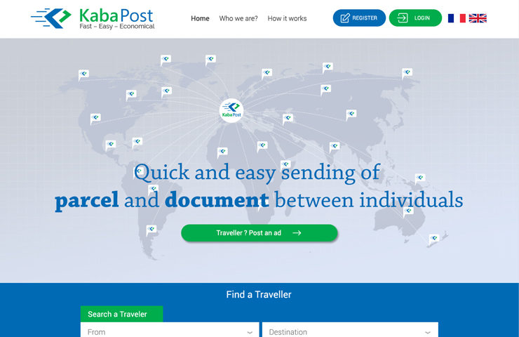 kabapost website development